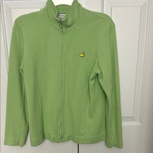 Masters women’s Green Full-Zip Jacket with Embroidered Logo